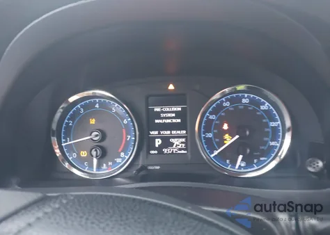 2017 Toyota Corolla Le z USA, uszkodzony, nr VIN 2T1BURHE6HC938586